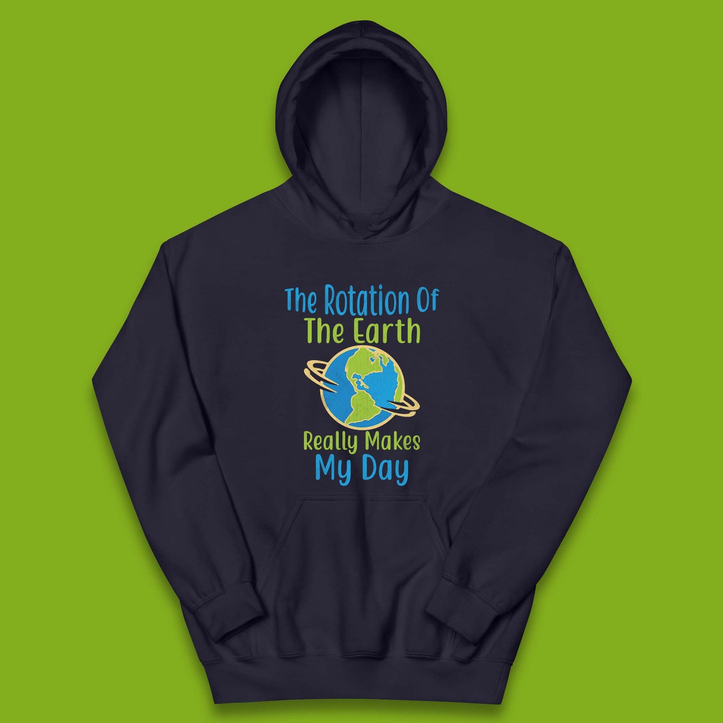 The Rotation Of Earth Kids Hoodie