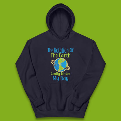 The Rotation Of Earth Kids Hoodie