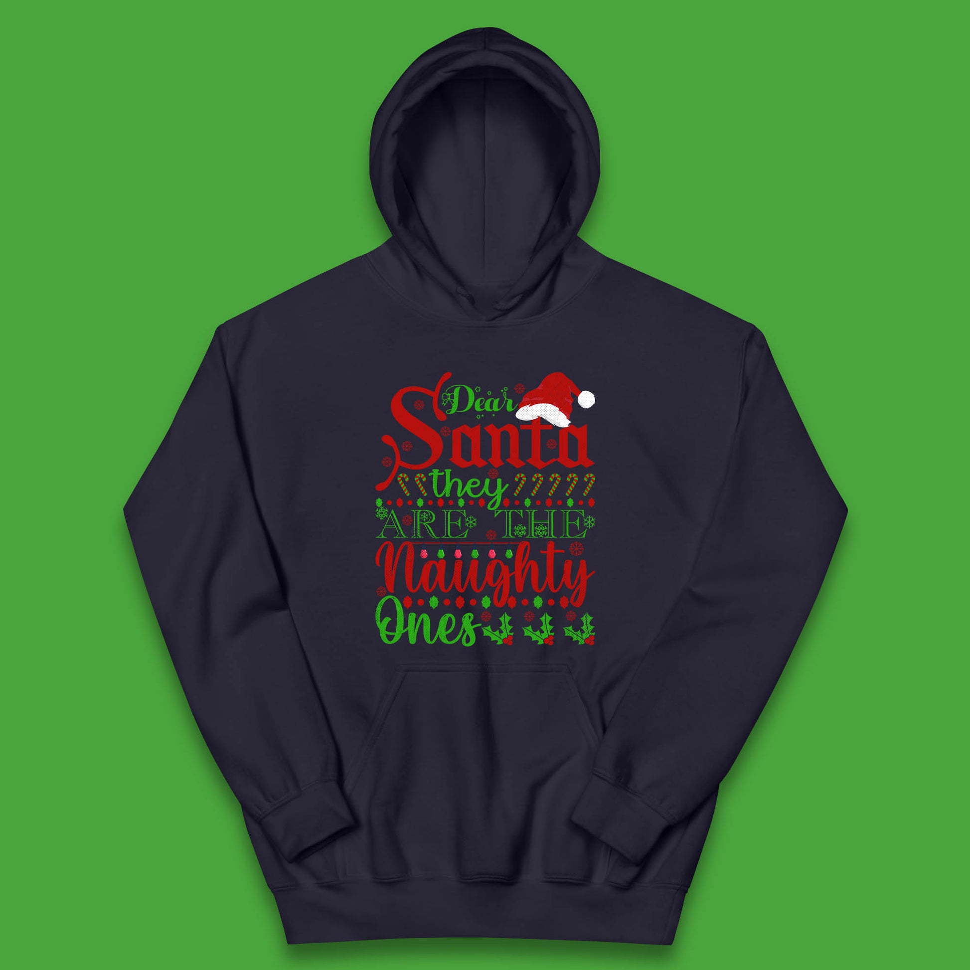 dear santa christmas hoodie