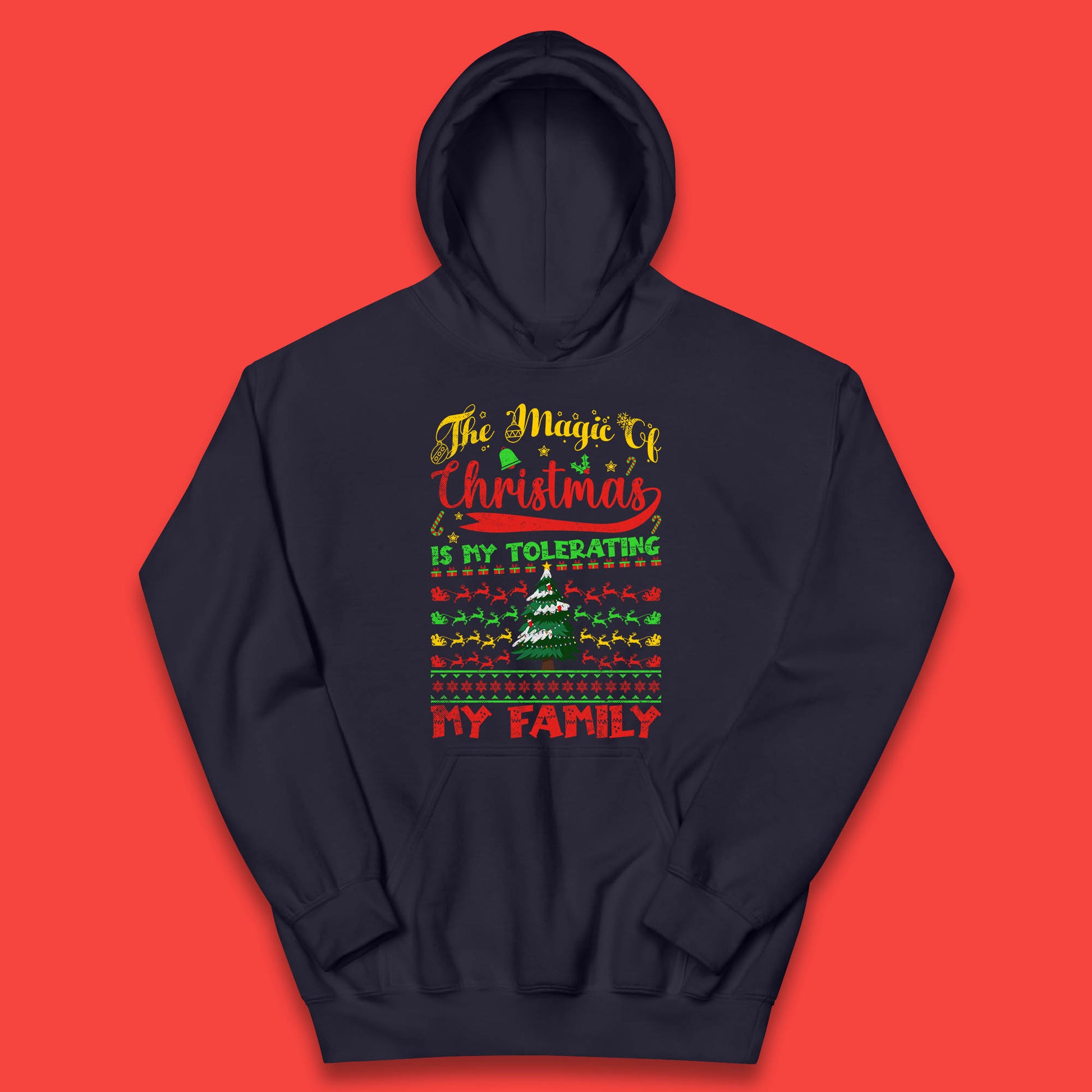 christmas quote hoodie