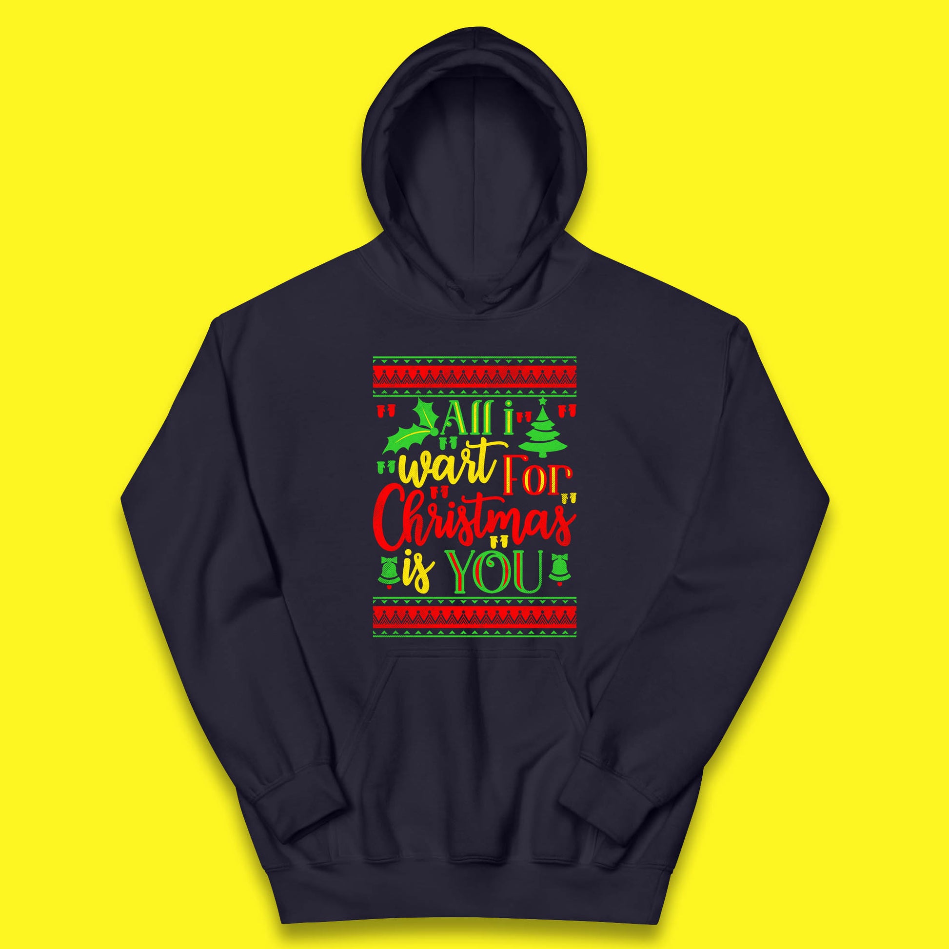 all i want for christmas is you hoodie