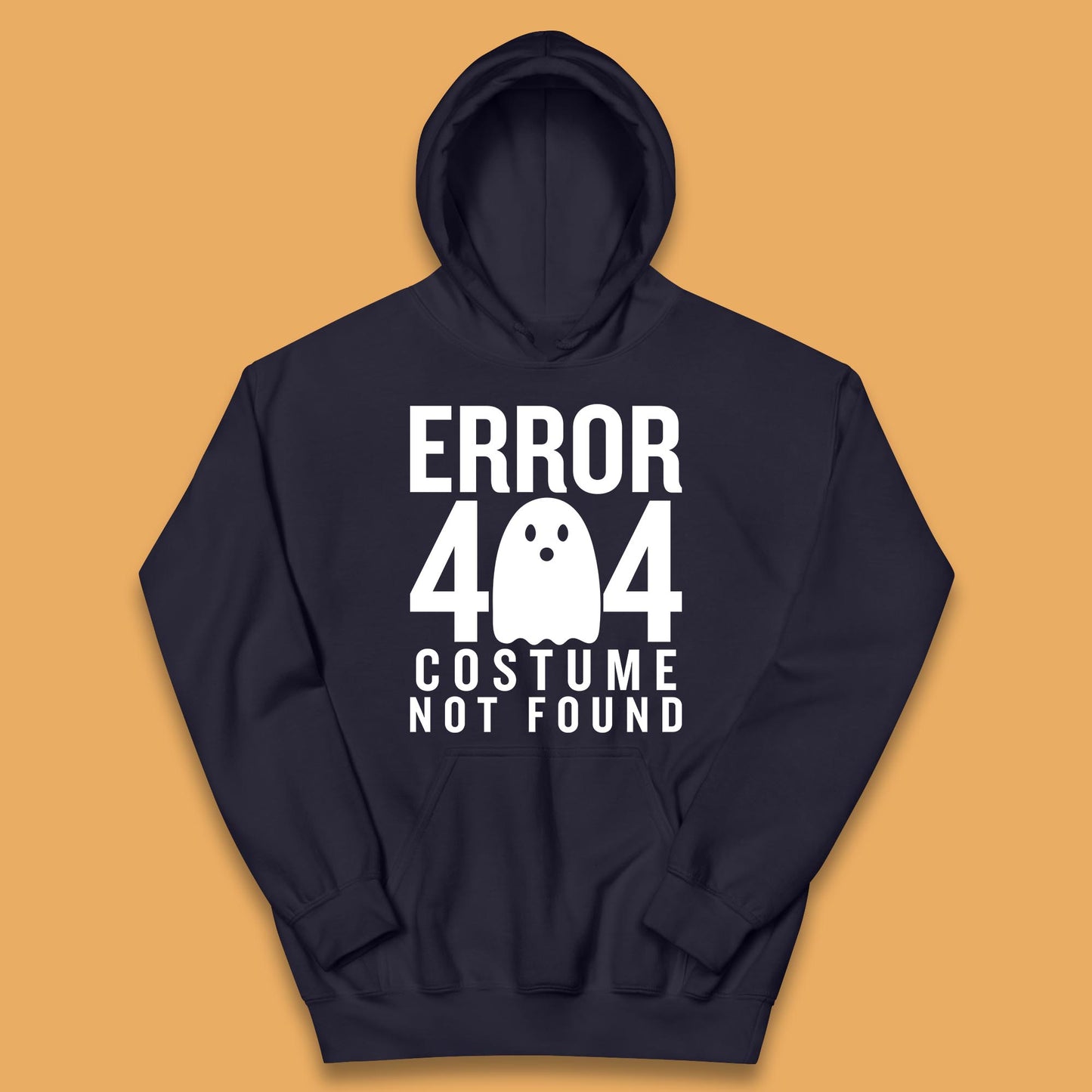 Error 404 Costume Not Found Halloween This Is My Halloween Costume Error 404 Kids Hoodie