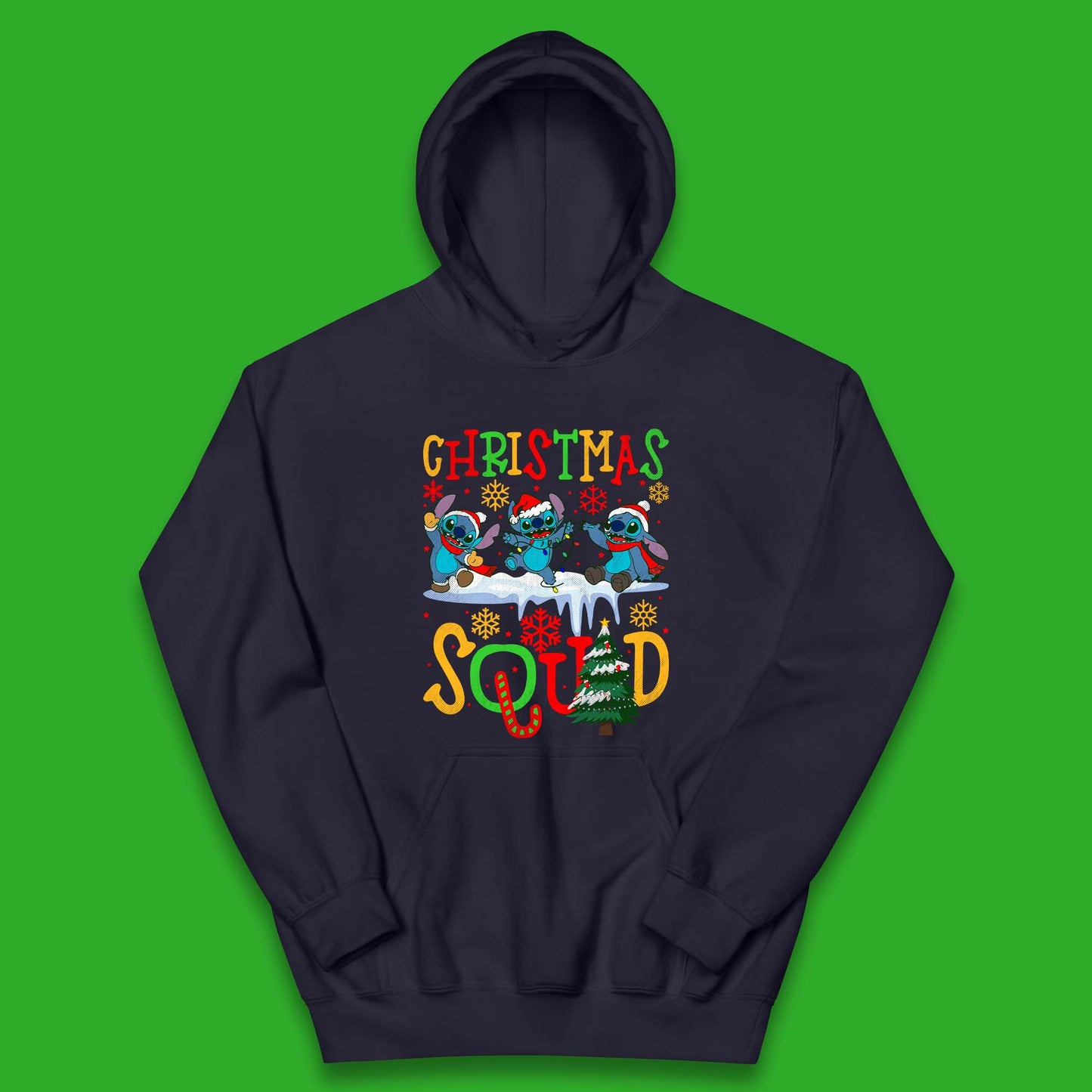 Christmas Stitch Squad Kids Hoodie