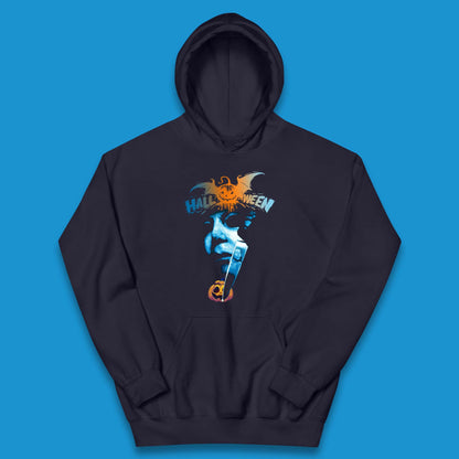 Michael Myers Halloween Laurie Halloween Take A Knife Horror Movie Character Kids Hoodie