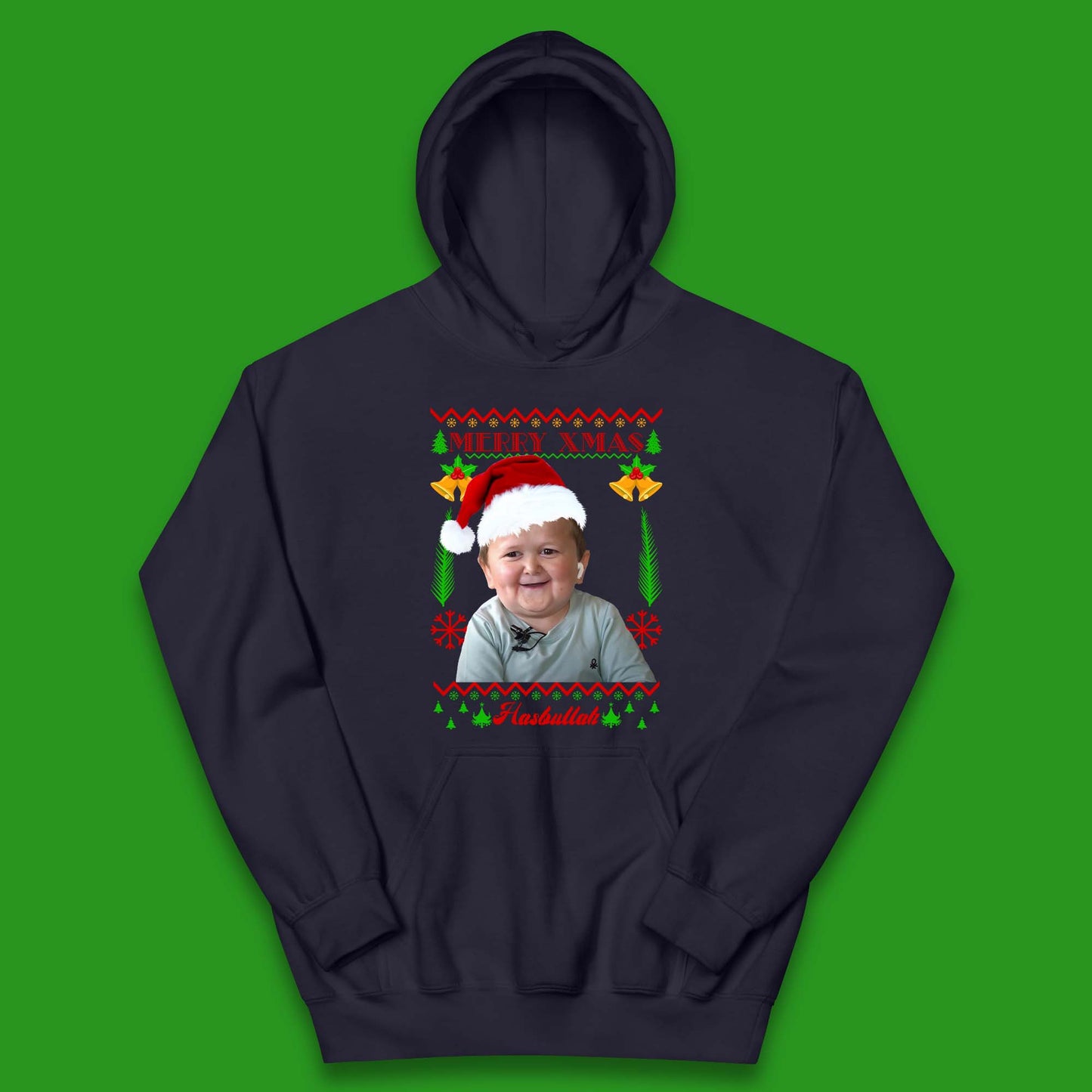 Merry Xmas Hasbullah Christmas Kids Hoodie