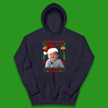 Merry Xmas Hasbullah Christmas Kids Hoodie