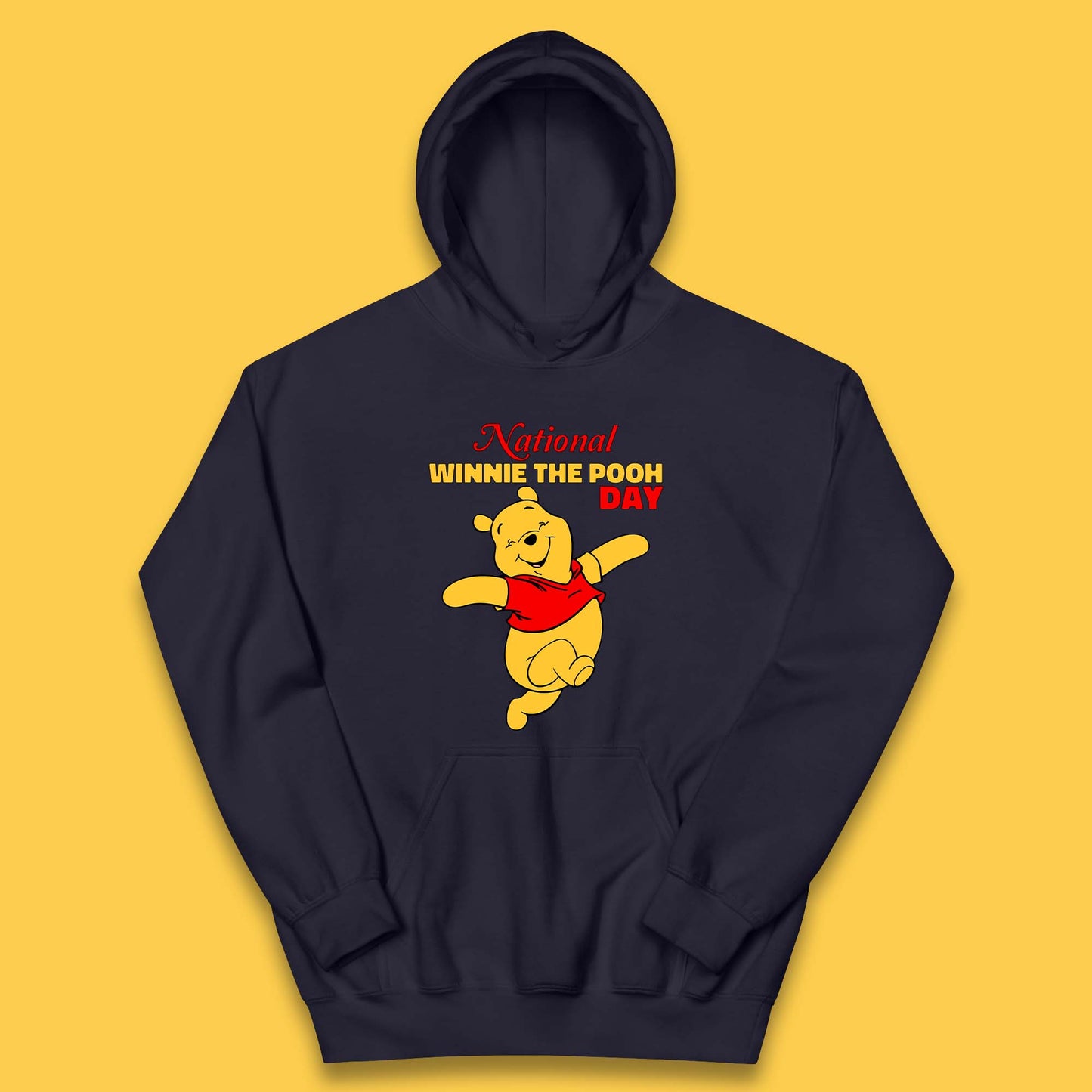 National Winnie The Pooh Day Kids Hoodie