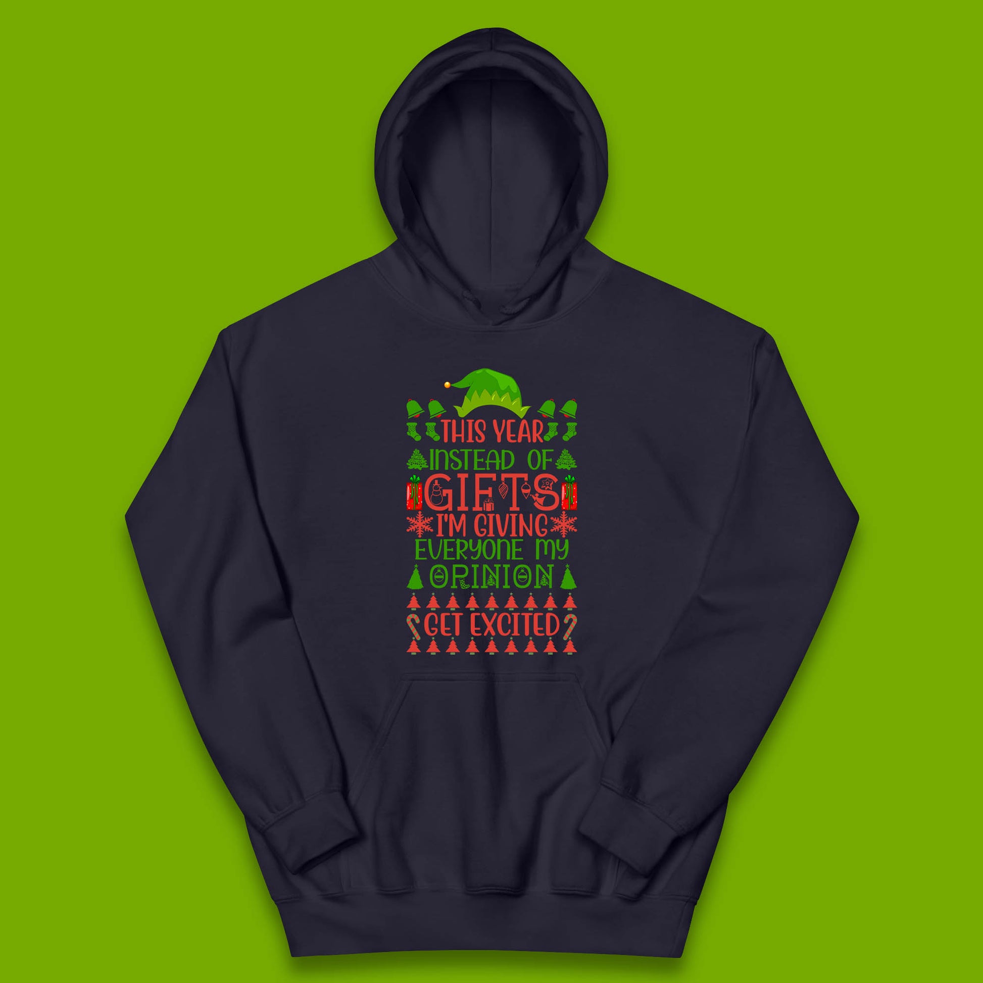 christmas elf hoodie