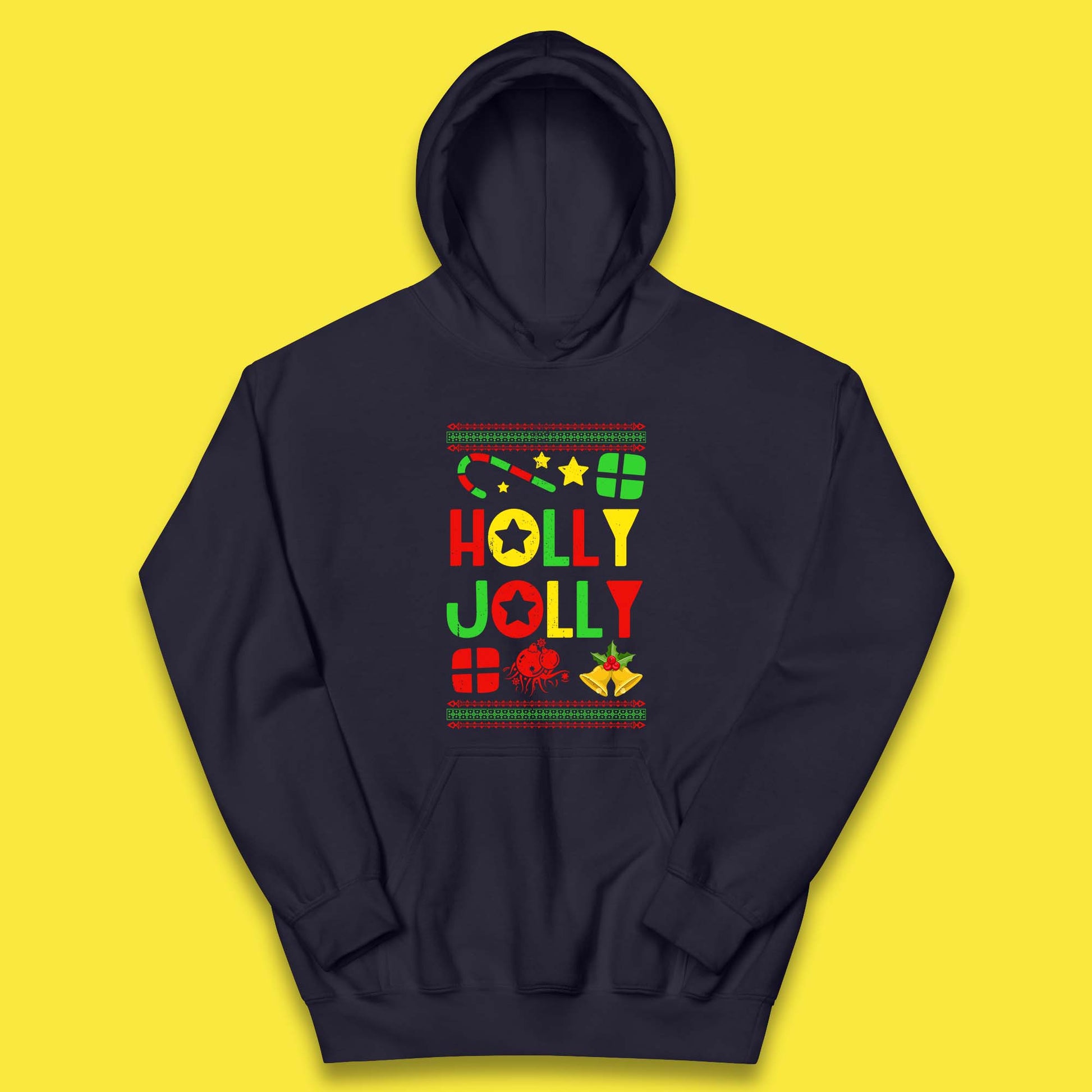 holly jolly christmas hoodie