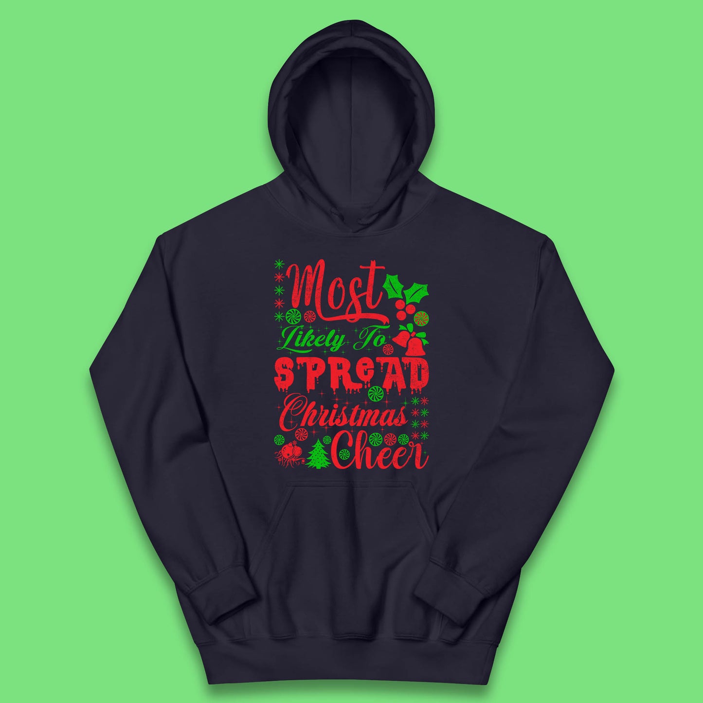 spread christmas cheer hoodie