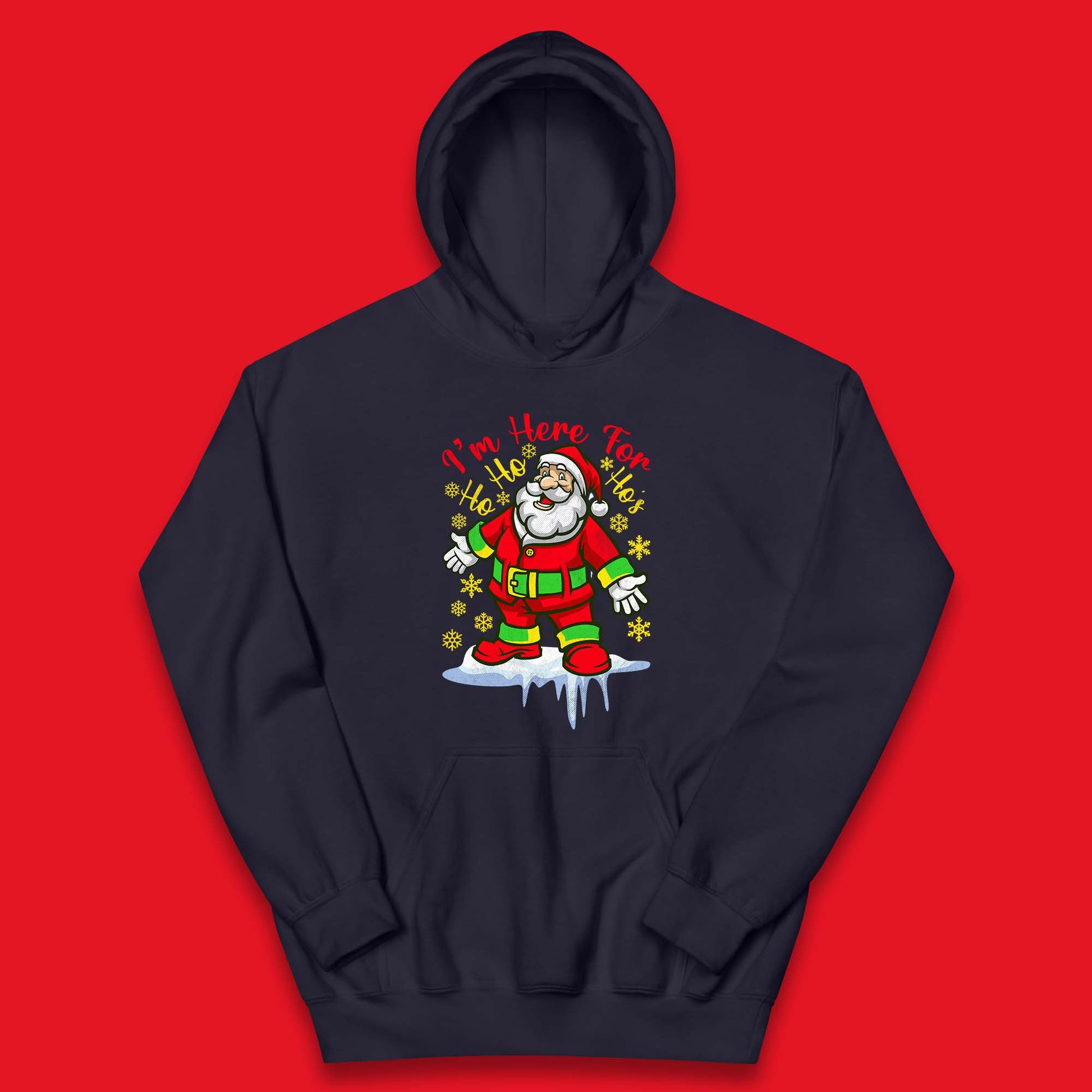 santa claus christmas hoodie