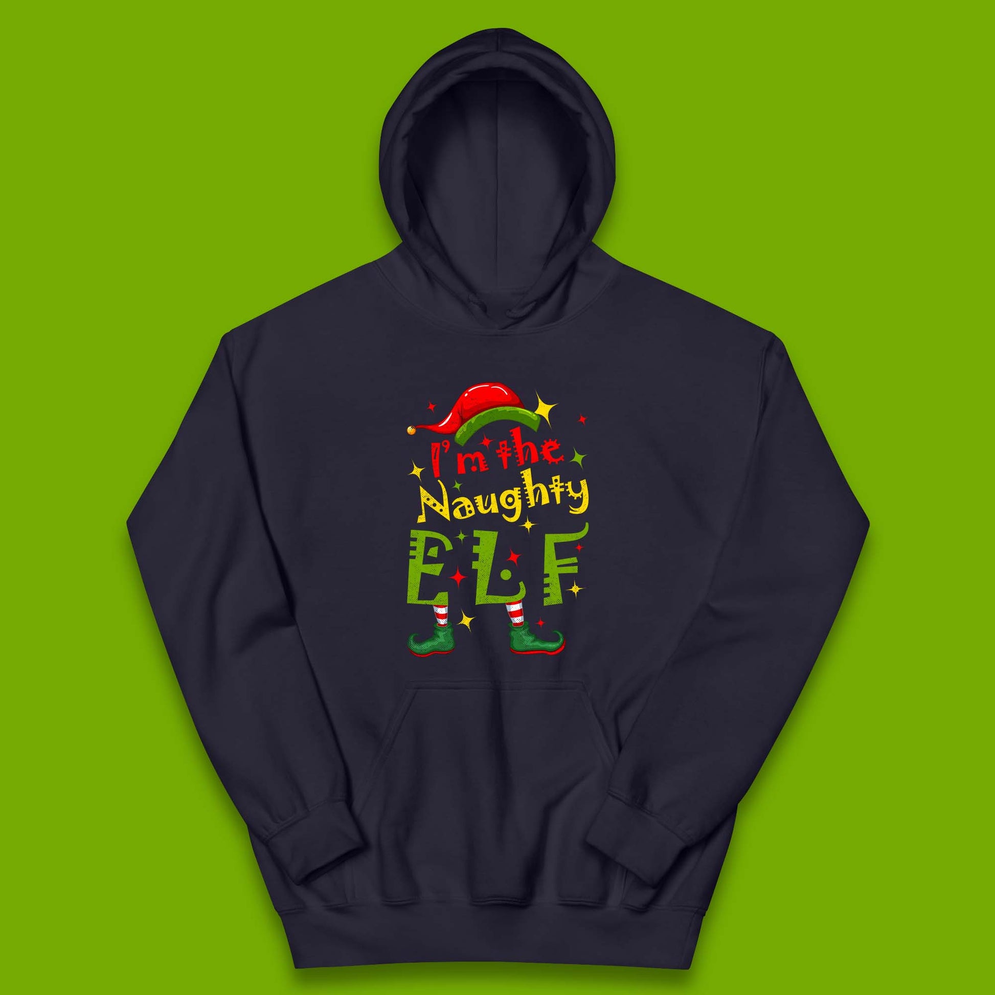 naughty elf hoodie