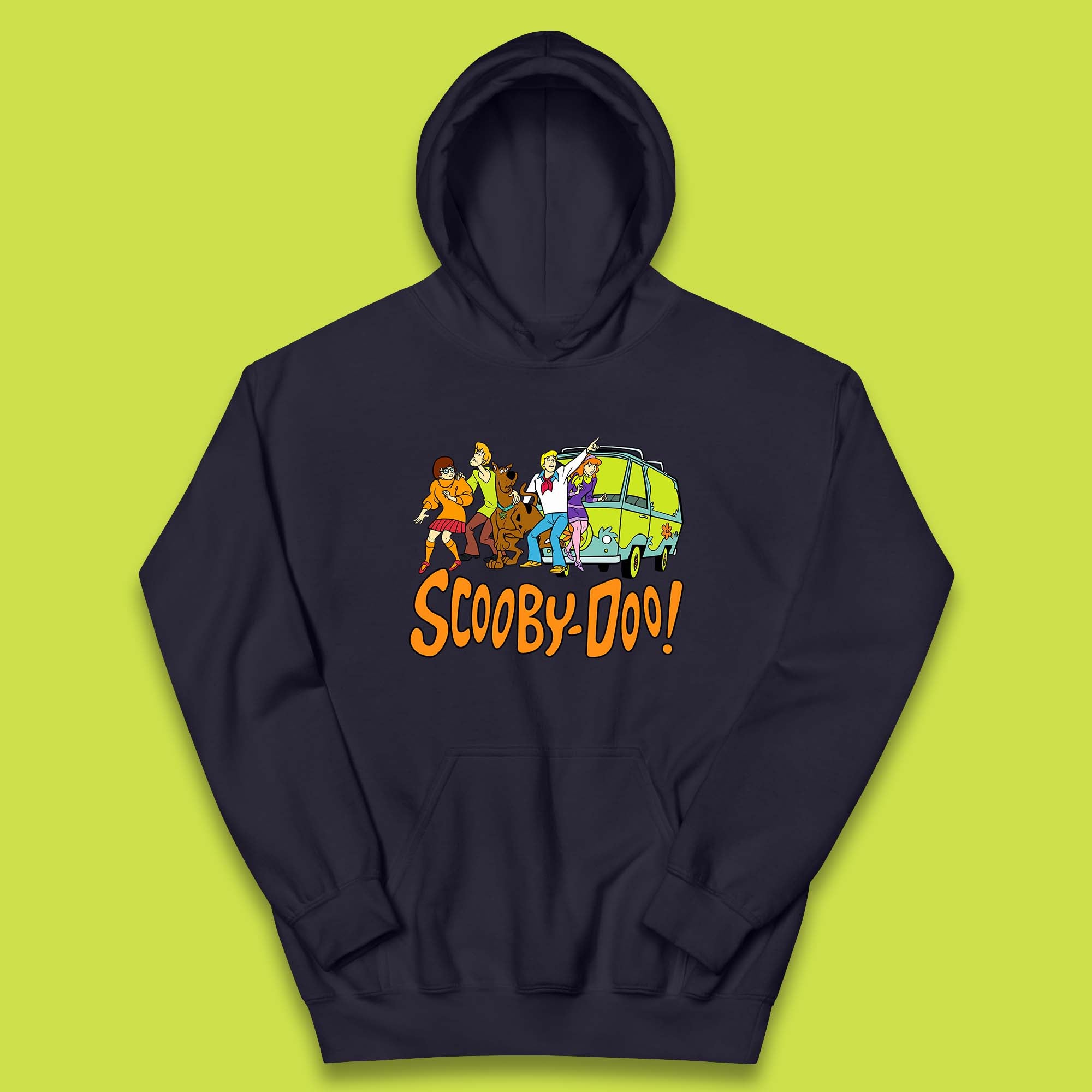 Halloween Scooby Doo & Gang Horror Van Scary Mystery Machine Kids Hoodie