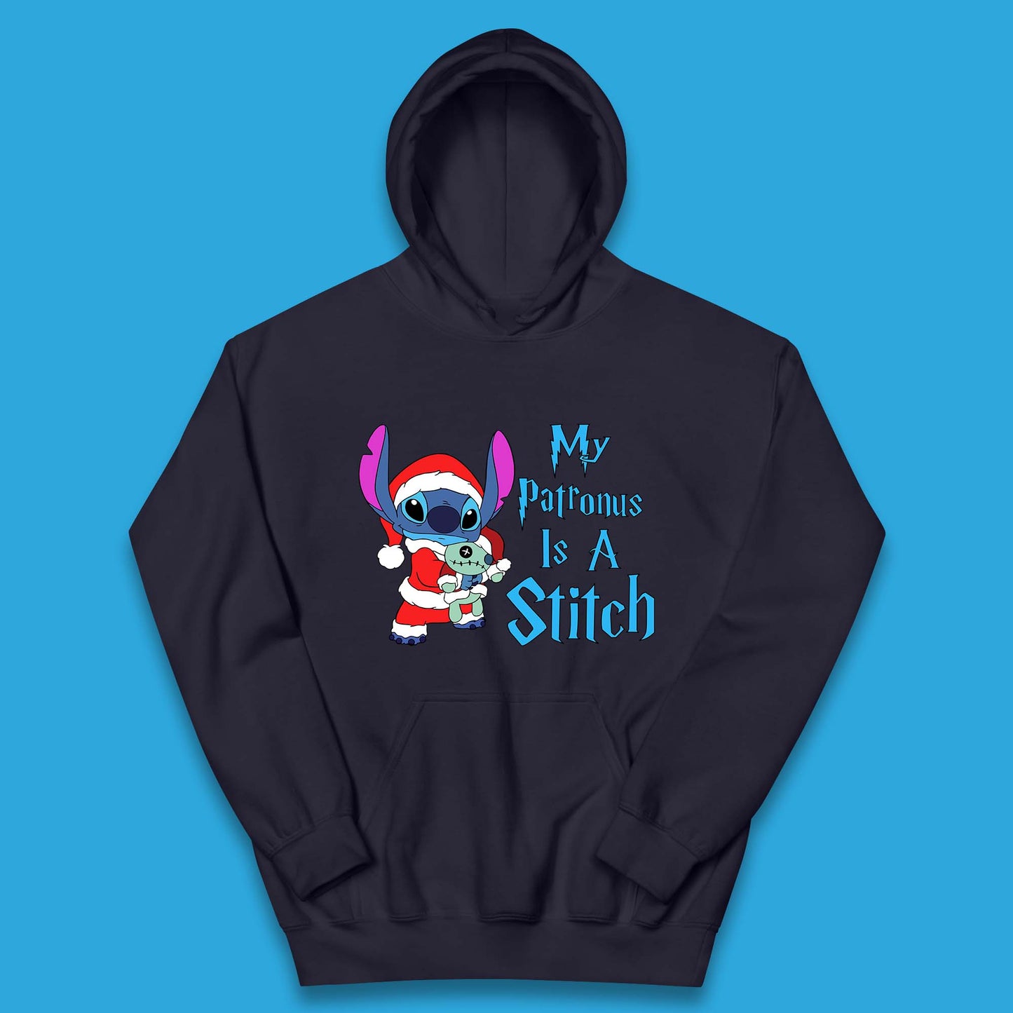 christmas stitch hoodie