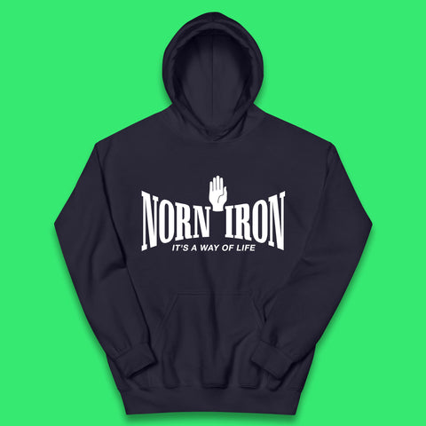 Norn Iron It's a Way of Life Kids Hoodie