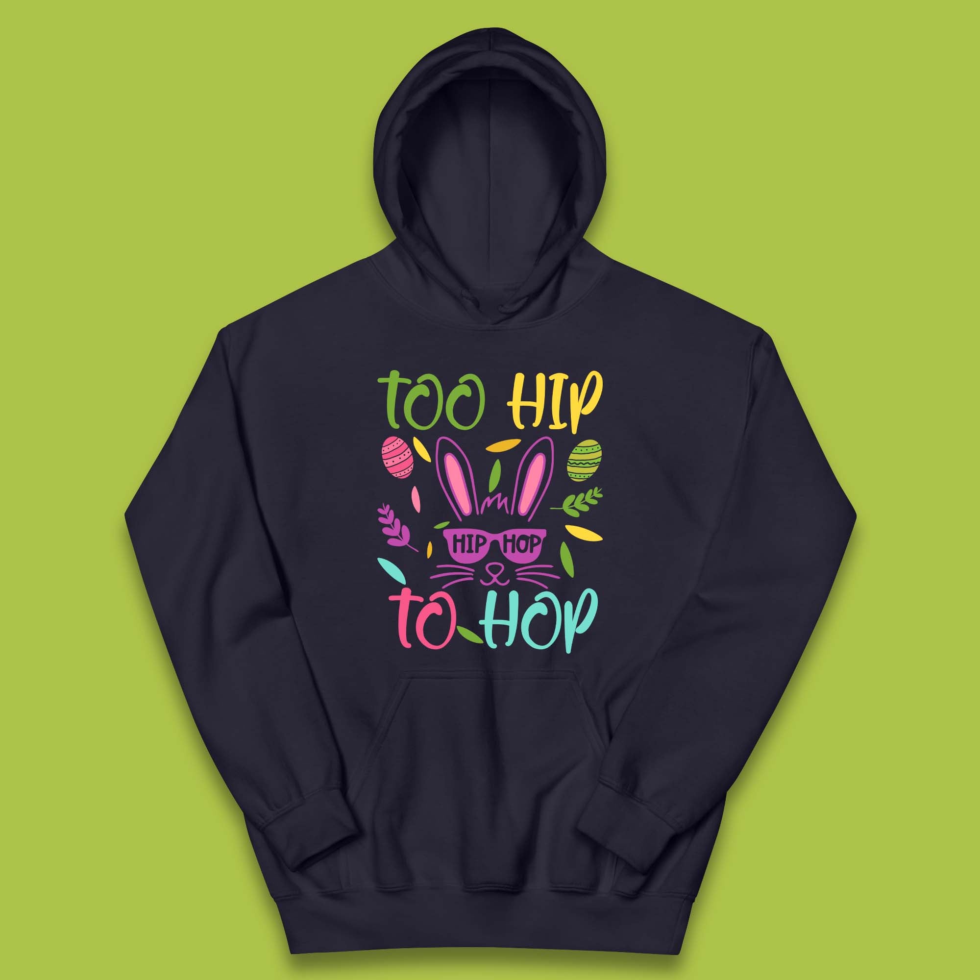 Too Hip To Hop Kids Hoodie