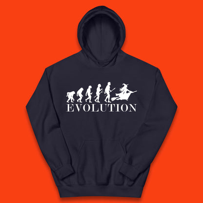 Witch Evolution Halloween Scary Spooky Witch Costume Kids Hoodie