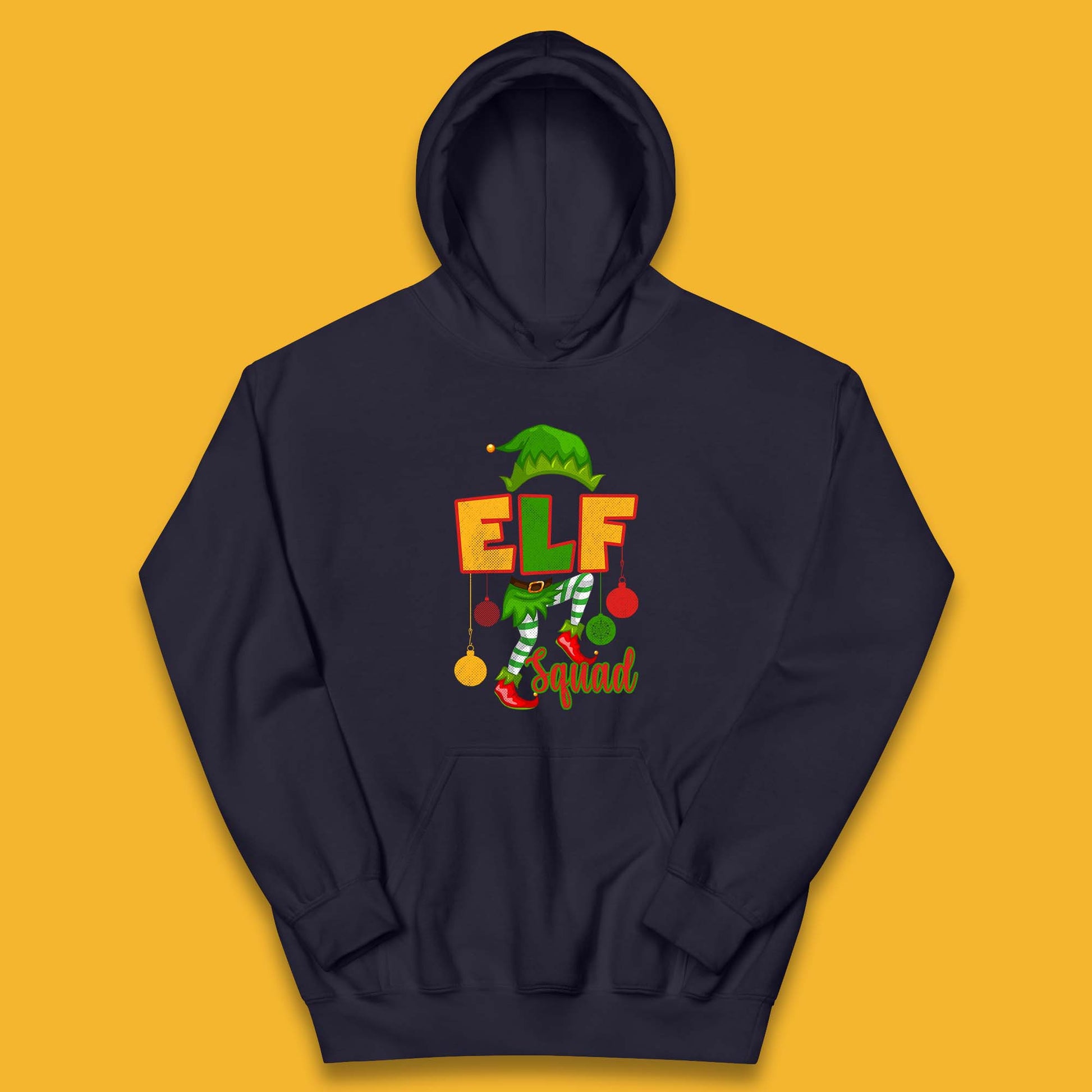 elf squad christmas hoodie