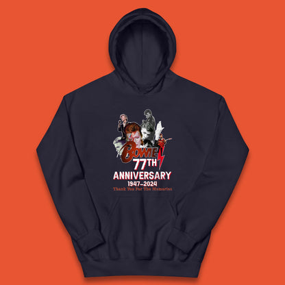 Bowie 77th Anniversary Kids Hoodie