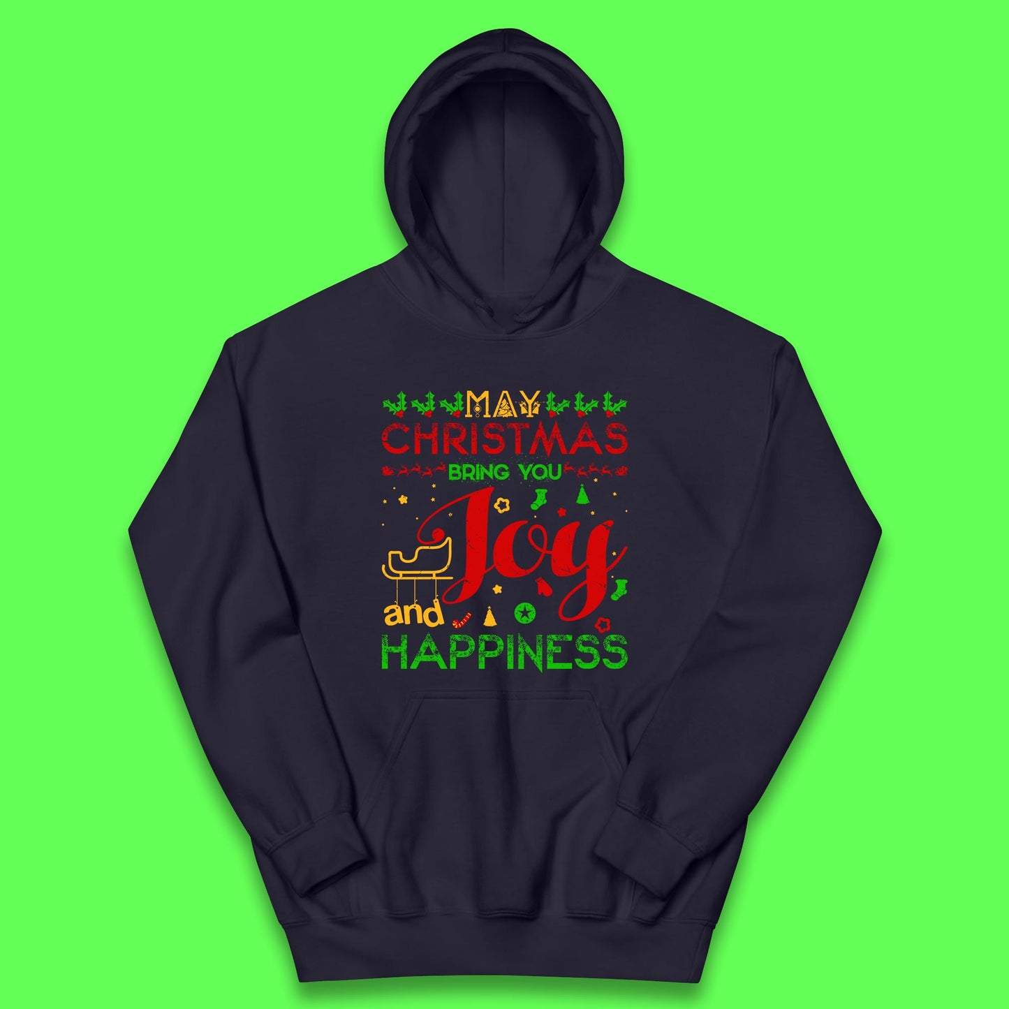 joy christmas hoodie