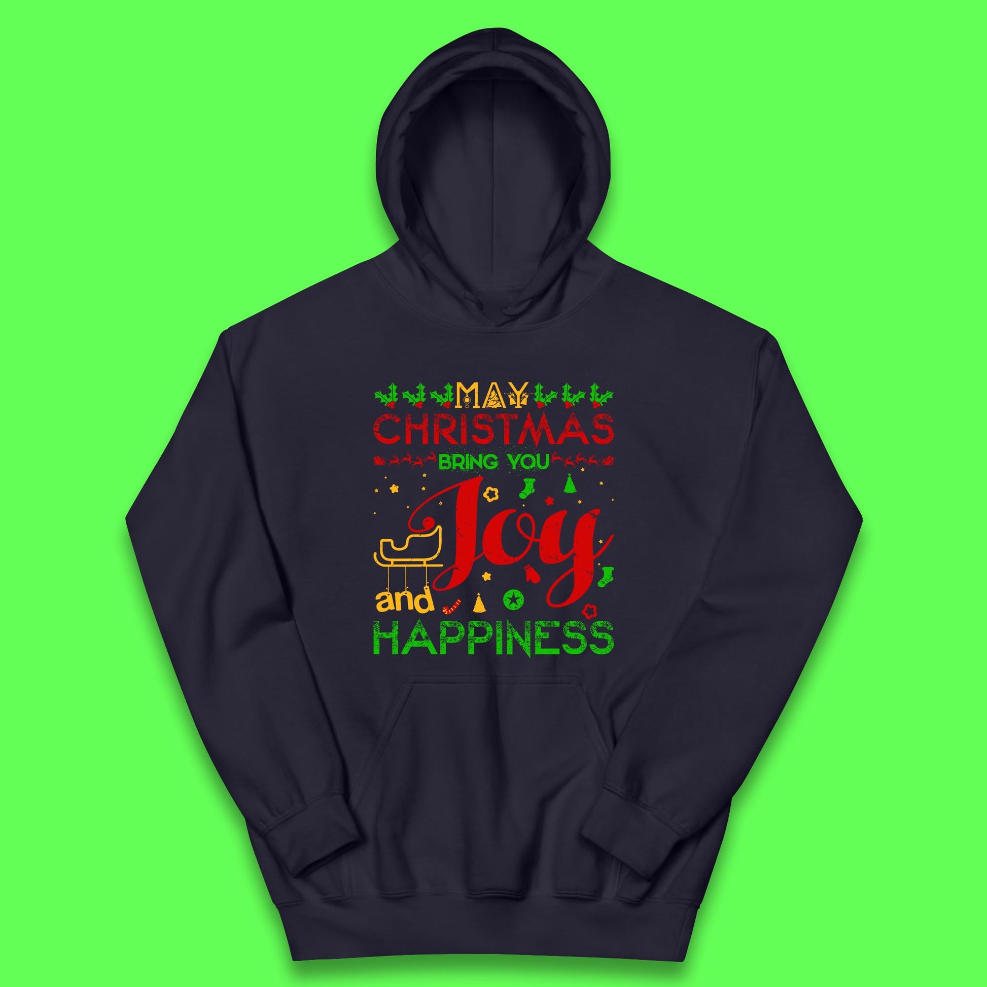 joy christmas hoodie