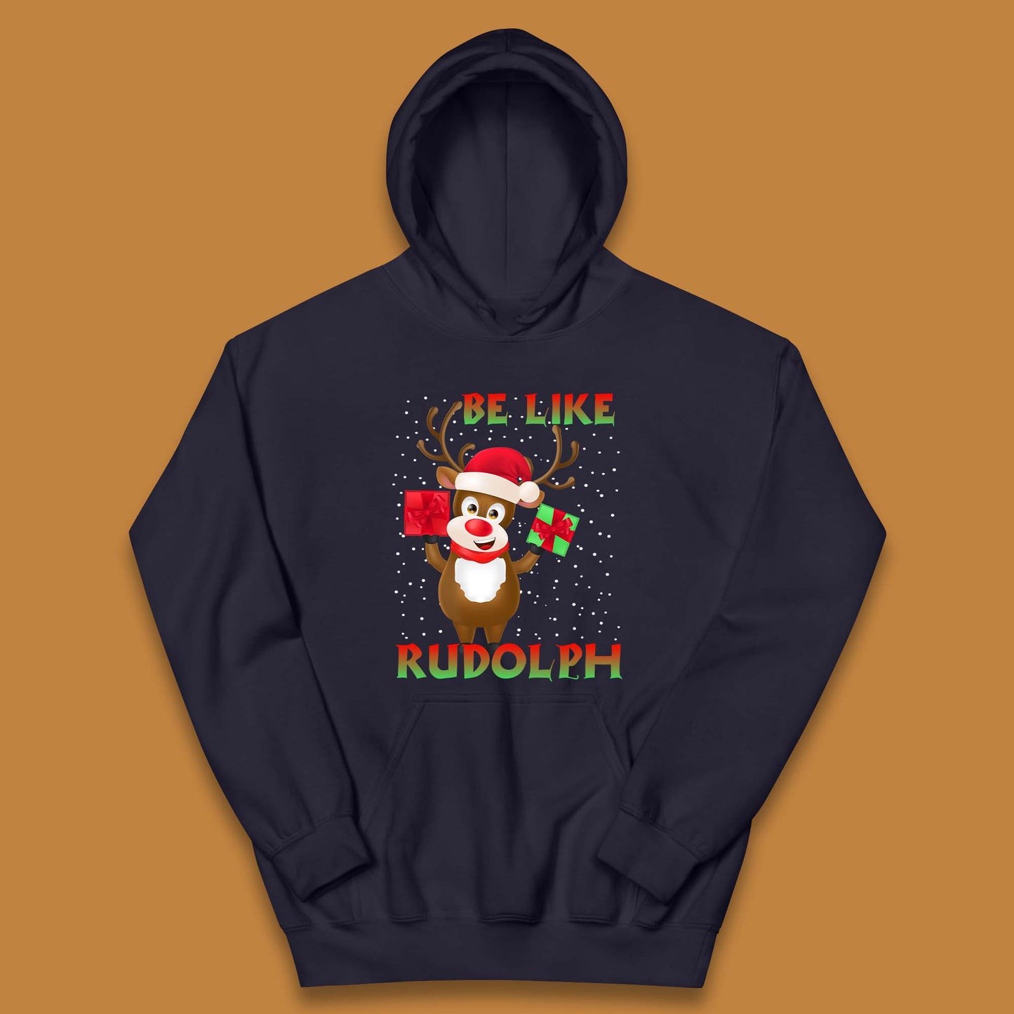 Be Like Rudolph Christmas Kids Hoodie