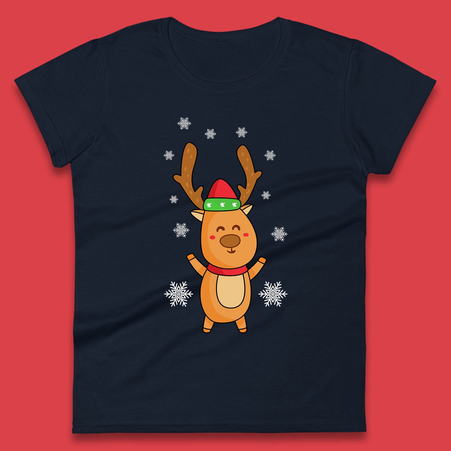 christmas reindeer t shirt