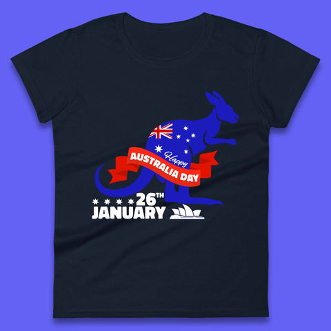 Happy Australia Day Womens T-Shirt