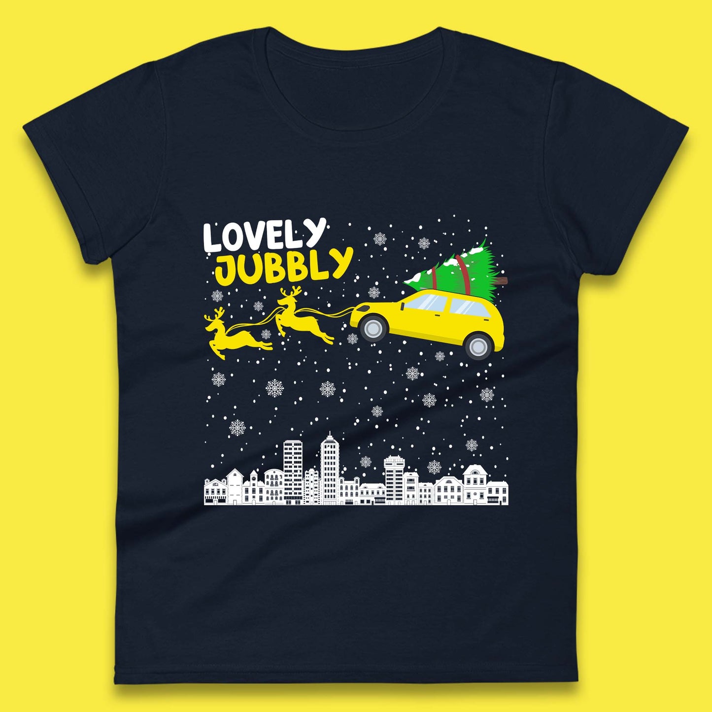 Lovely Jubbly Christmas Womens T Shirt