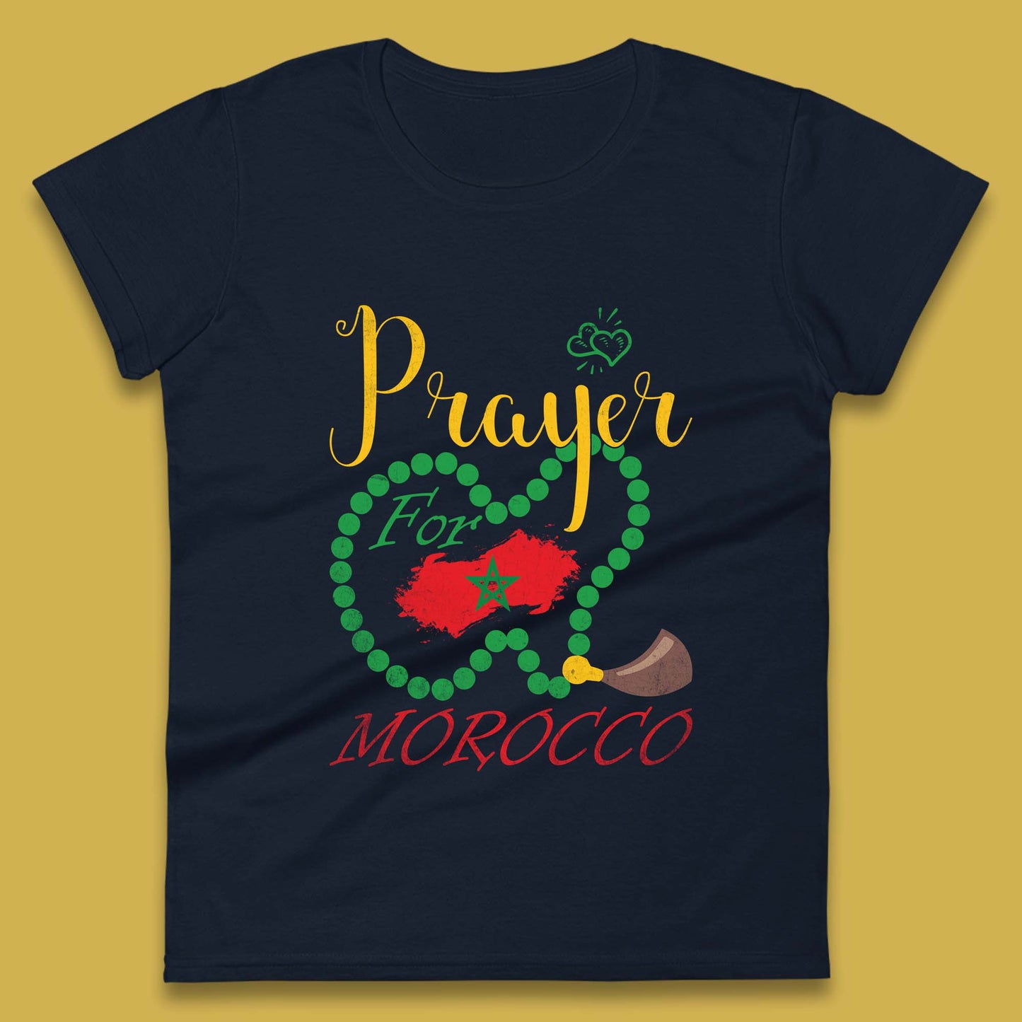 Prayer For Morocco Stay Strong Morocco Earthquake Support Womens Tee Top