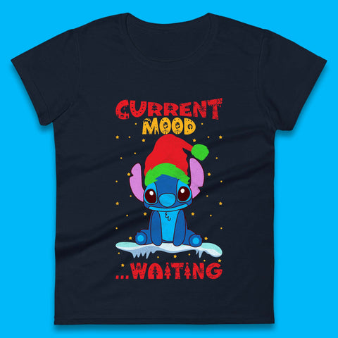 Current Mood Stitch Christmas Womens T-Shirt