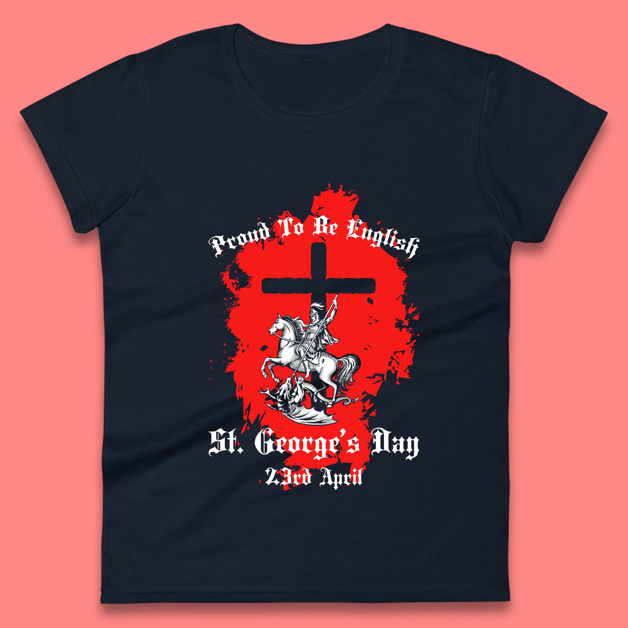 St. George's Day Womens T-Shirt