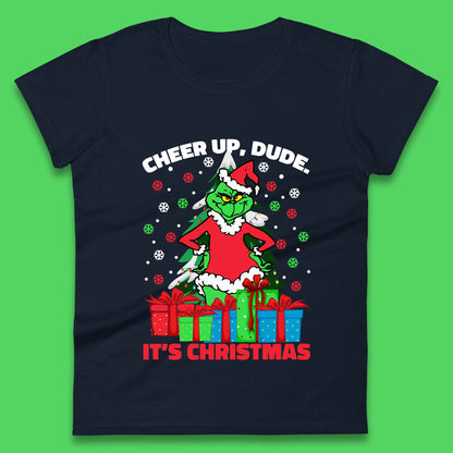 cheer up dude it's christmas womens top