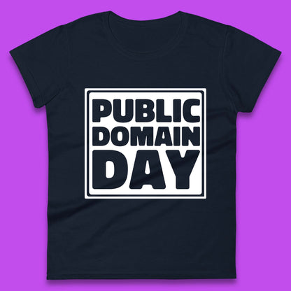Public Domain Day Womens T-Shirt