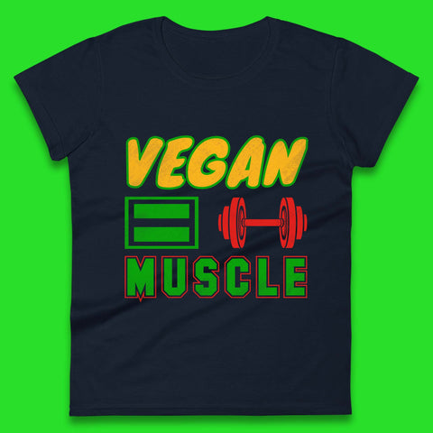 Vegan Muscle Womens T-Shirt