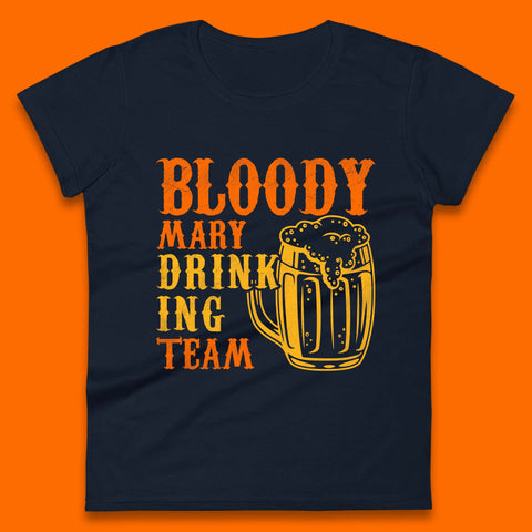 Bloody Marry Drinking Team Womens T-Shirt