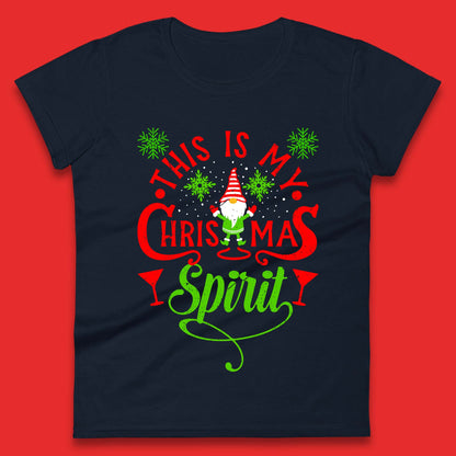 Christmas Spirit Womens T-Shirt