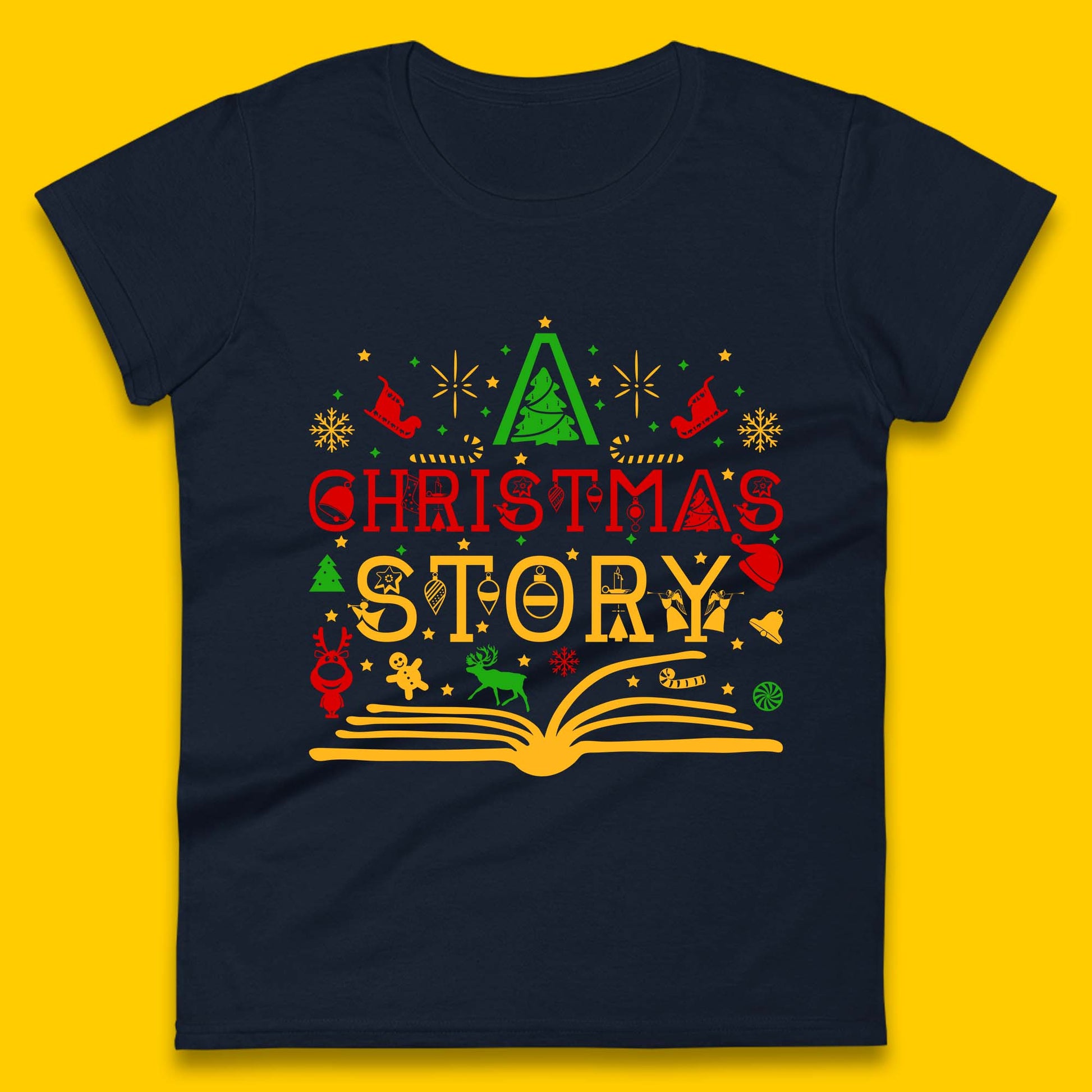 a christmas story womens tee
