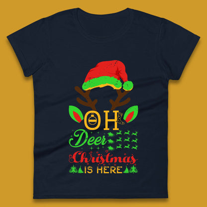 oh deer christmas is here tee