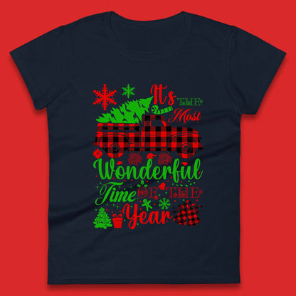 Wonderful Time Of The Year Christmas Womens T-Shirt