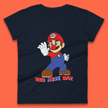 Mario Red Nose Day T Shirt
