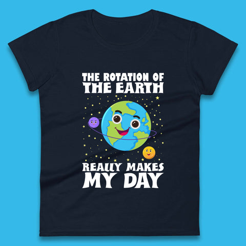 Rotation Of Earth Womens T-Shirt
