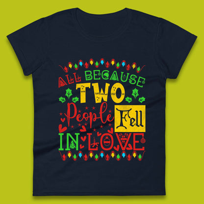 Love Christmas Womens T-Shirt