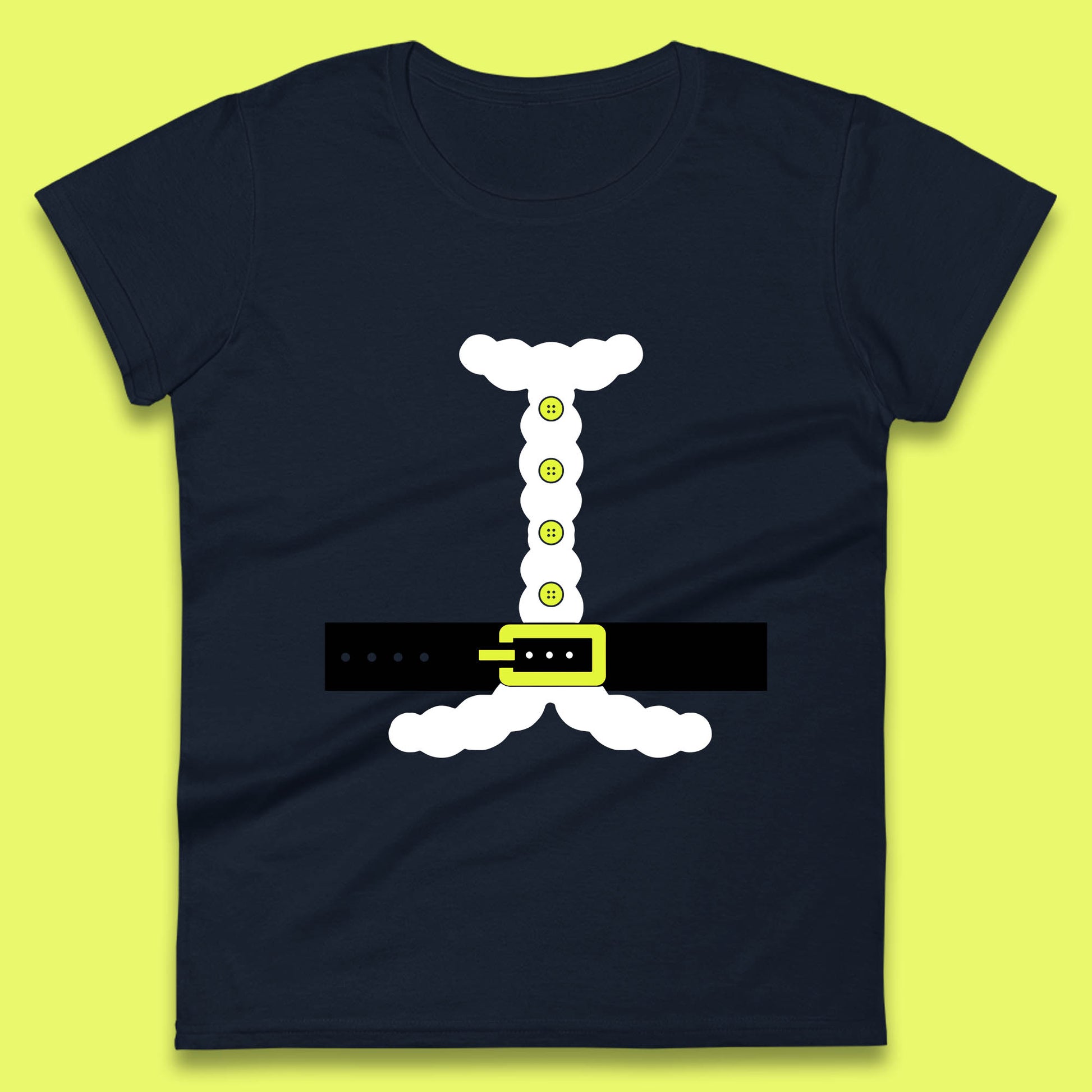 christmas santa claus costume womens top