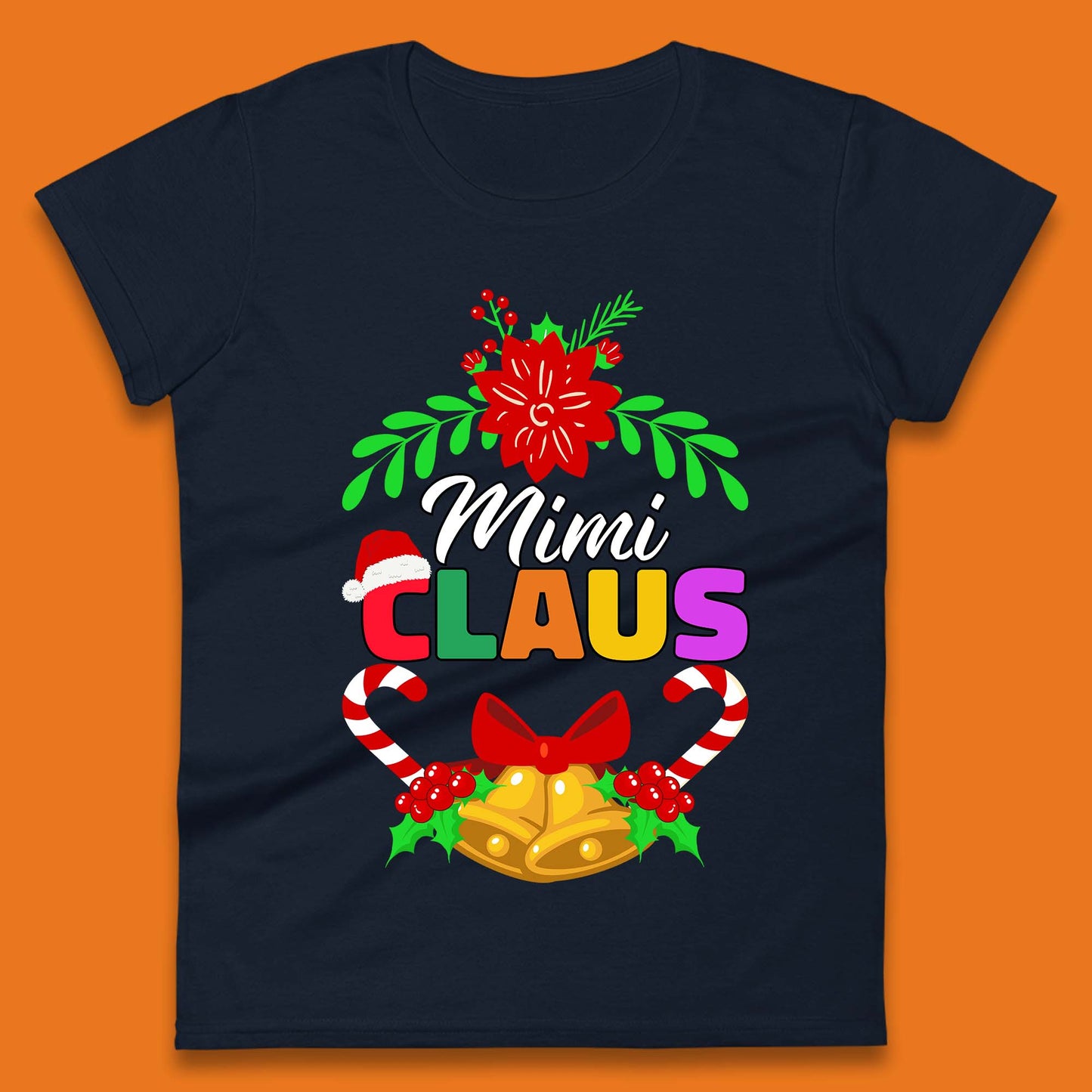 Christmas Mimi Claus Ladies T-Shirt