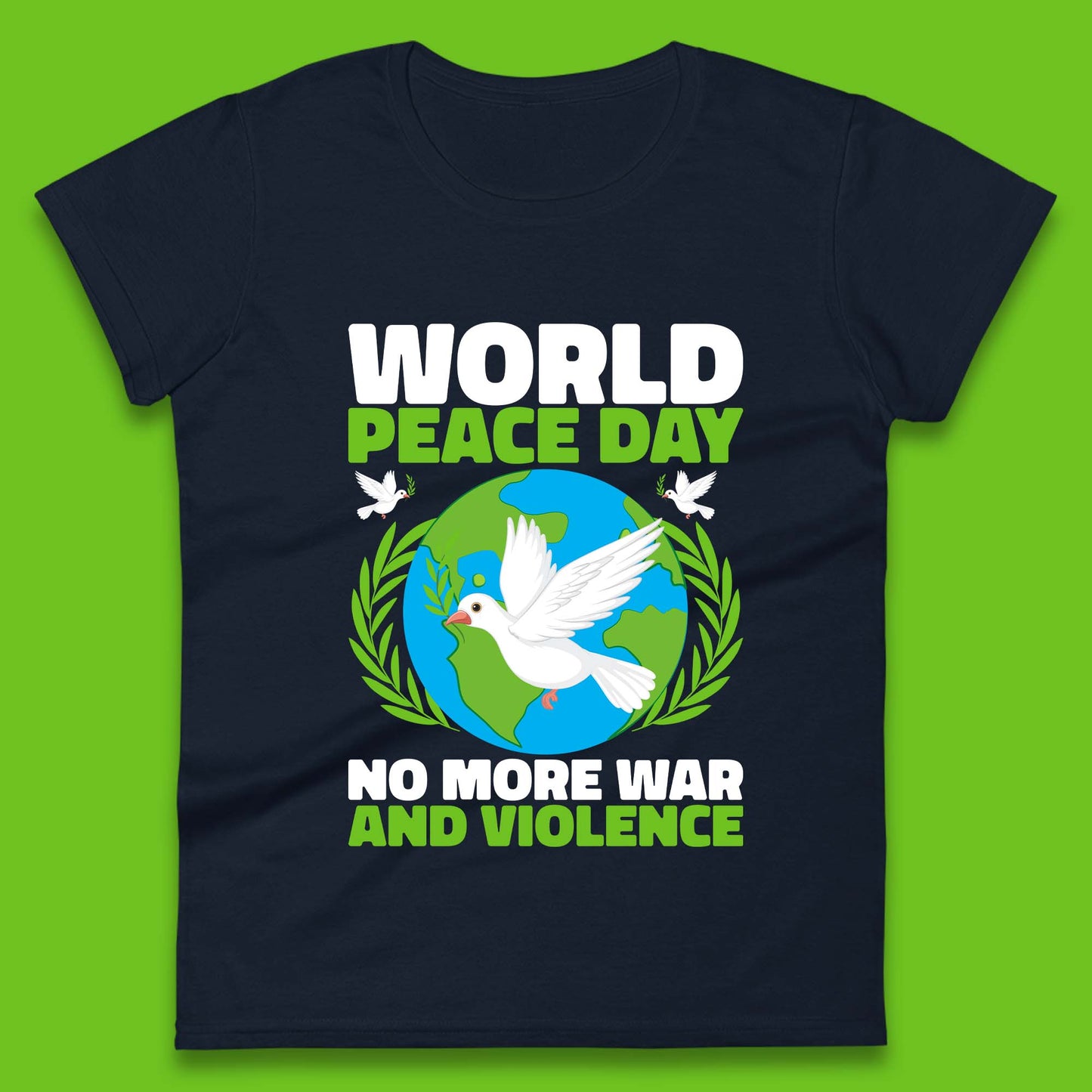 World Peace Day Womens T-Shirt