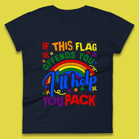 If This Flag Offends You Womens T-Shirt