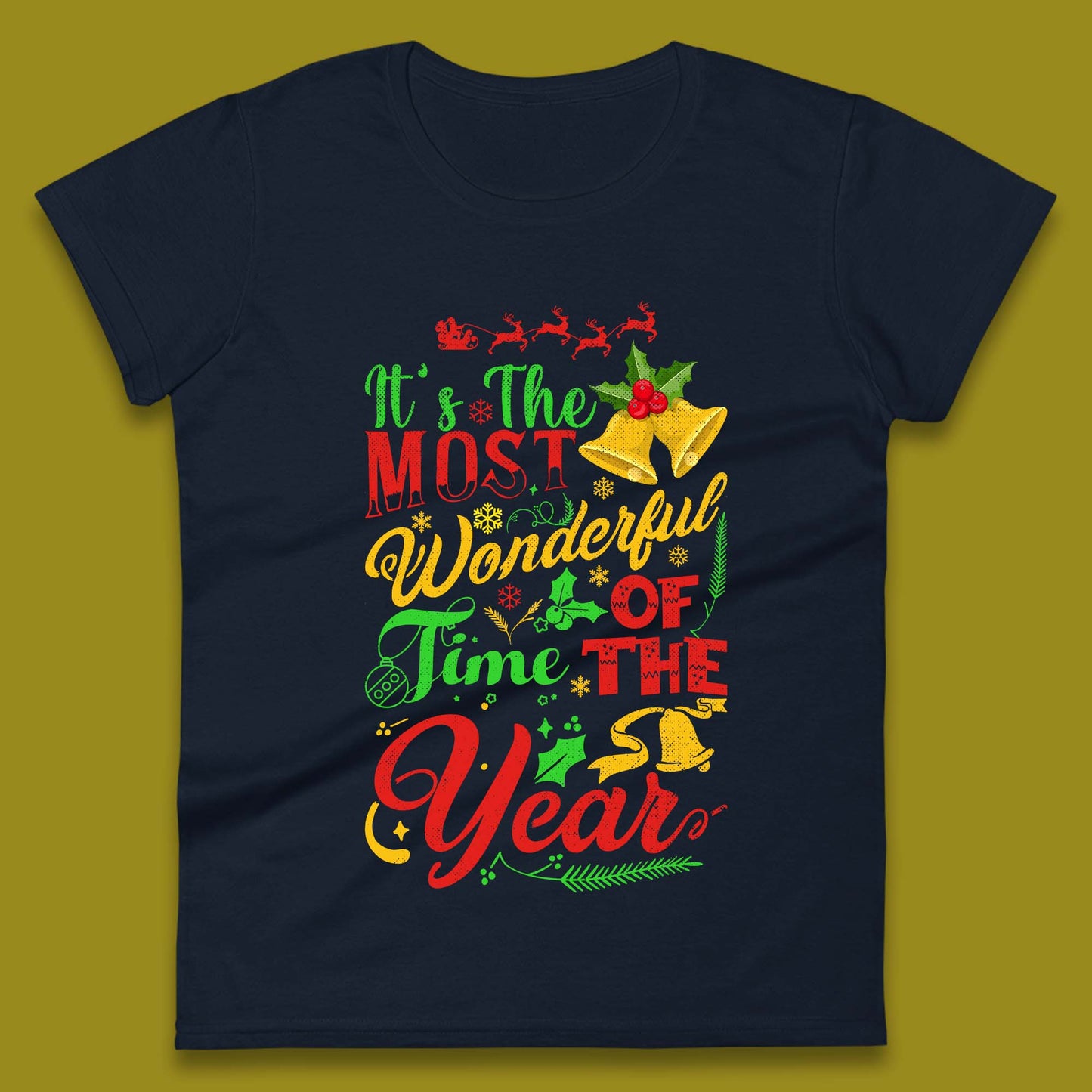 Wonderful Christmas Womens T-Shirt