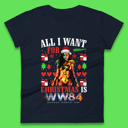Wonder Woman 1984 Christmas Womens T-Shirt