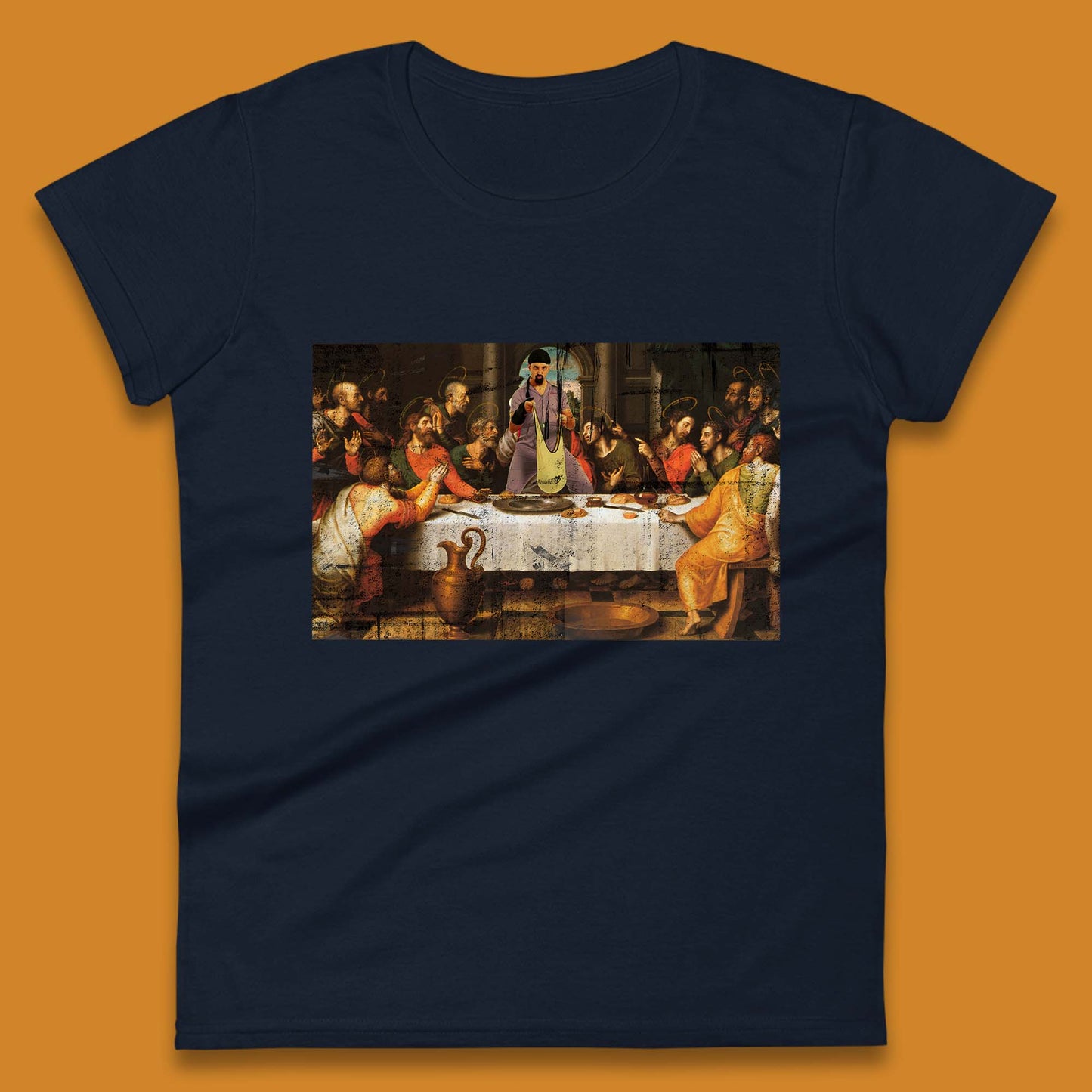 last supper womens t shirt